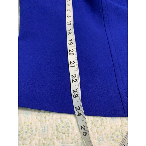 Tahini Plus Women Jacket 20W Purple 3/4 Sleeves Lined Buttons Office Business - Picture 5 of 9